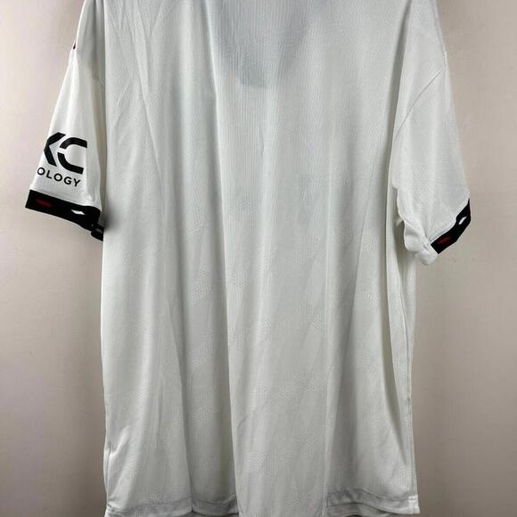 Manchester United 22/23 Adidas Authentic Away Jersey 2XL White EPL Patch H13883 - Picture 2 of 9